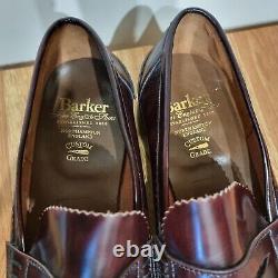 Barker Loafer Shoes UK12 Mens Custom Grade Slip On Mocassin Leather Smart Formal