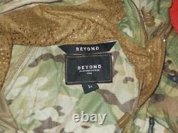 Beyond Clothing Multi-Cam A4 Level 4 Wind Shirt Jacket Size LARGE