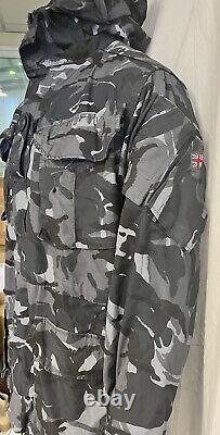 Blue Camouflage Combat Windproof Smock Grade 1 British Army Rare! 160/96 SP1034