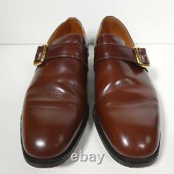 Boxed Churchs Monk Strap Brown UK 7.5 G Westbury Custom Grade Designer Shoes