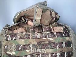 British Army MTP Osprey Body Armour Cover MK IV 190/108 set up with soft filler