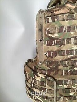 British Army MTP Osprey Body Armour Cover MK IV 190/108 set up with soft filler