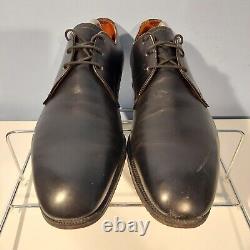 CHURCH Mens Leather Shoes Church's UK Size 9 Custom Grade BLACK VINTAGE RARE