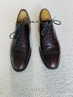 CHURCH'S CUSTOM GRADE BROGUES SHOES VINTAGE BROWN LEATHER MENS BELMONT Size 7