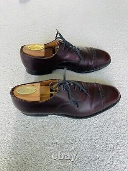 CHURCH'S CUSTOM GRADE BROGUES SHOES VINTAGE BROWN LEATHER MENS BELMONT Size 7