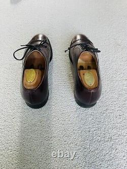 CHURCH'S CUSTOM GRADE BROGUES SHOES VINTAGE BROWN LEATHER MENS BELMONT Size 7