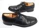 Church's Dress Shoes Mens 10 D Custom Grade Chanmouth Black Cap Toe Oxford