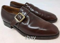 CHURCH'S MONK STRAP BROWN UK 6.5 F WESTBURY Custom Grade Vintage High end