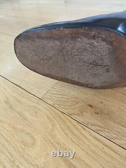 CHURCH'S VINTAGE, BRUMMEL LAZYMAN LOAFERS Brown Leather UK 8 F VGC Custom Grade