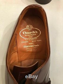 CHURCH's Custom Grade Size 8 D US Captoe Oxford Dress Shoes England