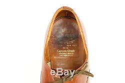 CHURCH's Custom Grade Sz. 100 G UK 11 W US Captoe Oxford Dress Shoes England