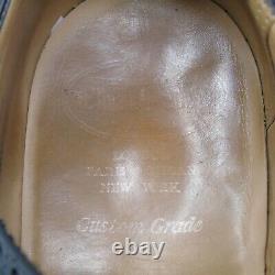 CHURCH's Diplomat Black Size UK 10.5 F Shoes Mens Custom Grade Brogue WELL USED