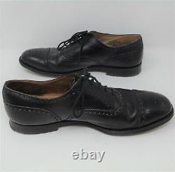 CHURCH's Diplomat Black Size UK 10.5 F Shoes Mens Custom Grade Brogue WELL USED