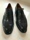 Churchs Chetwynd Black Leather Mens Brogue Shoes Custom Grade Uk Size 8.0 F
