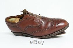 CHURCHS England Custom Grade Cordovan Oxblood Wingtip Dress Shoes Mens Size 12 D