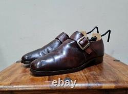 CHURCHS WESTBURY Handmade Custom Grade Monkseaton Shoes RRP £530 Brown Size 8.5
