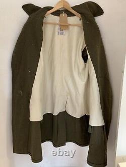 COAT Man's MOUNTED REGIMENTS CY 60cm chest Olive Green Grade1 British Army-BB157