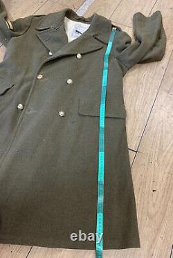COAT Man's MOUNTED REGIMENTS CY 60cm chest Olive Green Grade1 British Army-BB157