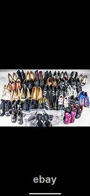 CREAM & GRADE A Wholesale Joblot Used Second Hand 20kg. Mixed Shoes
