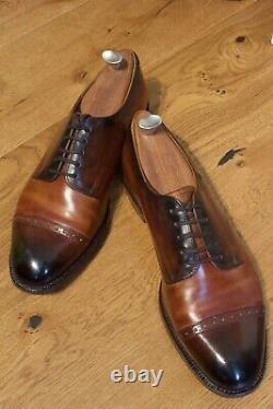 Cheaney Brogue Derbys Custom grade UK 8 RAPHAEL + Shoe Trees