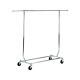 Chrome Heavy Duty Collapsible Clothes Rail Industrial Grade
