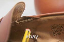 Church Darwin Custom Grade Split Toe Loafers Tan / Mid Brown Size 10 100 G 93