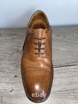 Church Men's Tan Full Leather Oxford Shoes Used Custom Grade 10.5 F