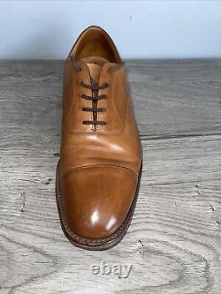 Church Men's Tan Full Leather Oxford Shoes Used Custom Grade 10.5 F