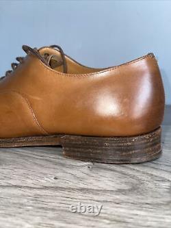 Church Men's Tan Full Leather Oxford Shoes Used Custom Grade 10.5 F