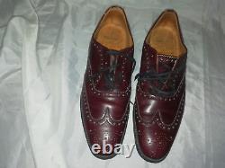 Church Shoes Custom Grade Brogues Burton Size 10.5B Narrow Fitting