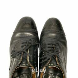 Church custom grade leather shoes semi brogue mens Used STOC-0