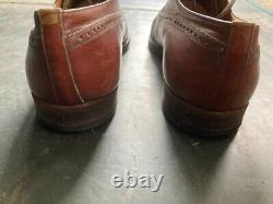 Church's 10.5 Brogue in Brown Leather Rare Vintage Kenton Custom Grade Shoes