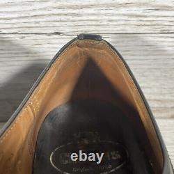 Church's Black Leather Brogue Shoes Black Men UK Size 9 Custom Grade