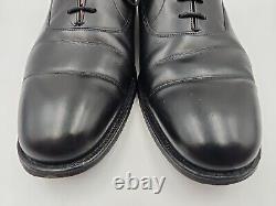 Church's Black Leather Consul Oxford Shoes UK 9 F Made In England Custom Grade