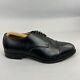 Church's Black Leather Oxford Cap Toe Formal Dress Shoes Size Uk11 H Extra Wide