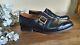 Church's Black Calf Leather Monk Strap Westbury Shoes Custom Grade Size Uk 8.5 F