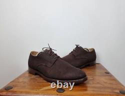 Church's Brigstock Custom Grade Canvas Shoes Size 10 Brown