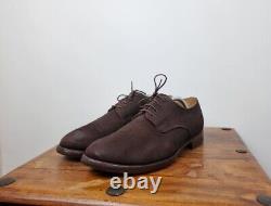 Church's Brigstock Custom Grade Canvas Shoes Size 10 Brown