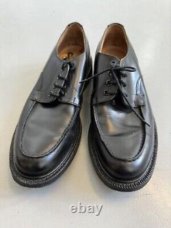 Church's Brixham Black Leather Shoes 75F 42 Custom Grade Original Dust Bags