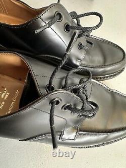 Church's Brixham Black Leather Shoes 75F 42 Custom Grade Original Dust Bags