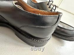 Church's Brixham Black Leather Shoes 75F 42 Custom Grade Original Dust Bags