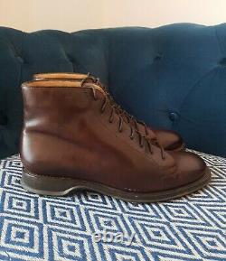 Church's Brown Leather Custom Grade Laced Boots Size 9.5