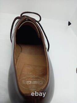 Church's Brown Patent Oxford Dress Shoes Uk 10 Custom Grade Rare Top Quality