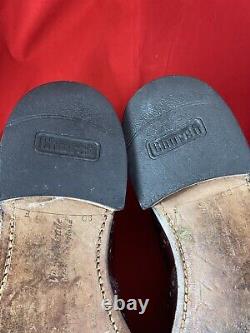 Church's Burwood brogues custom grade goodyear welt oxblood shoes size 9 $1000+
