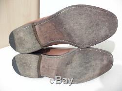 Church's CANBERRA Men Tan BROWN leather Oxford Custom Grade Shoe Size UK 8.5 G