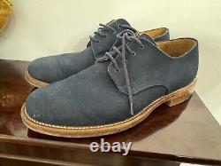 Church's Canvas Shoes Blue Custom Grade