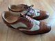 Church's Chetwynd 450 Custom Grade Leather / Canvas Brogue Shoes 75f Uk 7.5 F