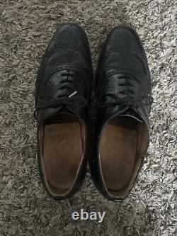 Church's Chetwynd Black Leather Oxford Brogues Shoes UK 9.5 G Custom Grade
