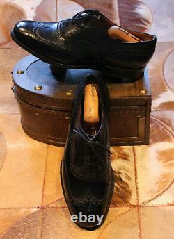 Church's'Chetwynd' Custom Grade Black Leather Full Brogue UK 8.5 G