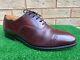 Church's Custom Grade 100% Brown Leather Mens Oxford Shoes Size 10.5 G Vgc